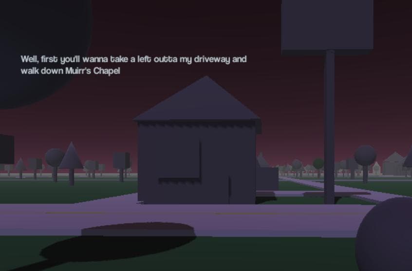 A Run At Night