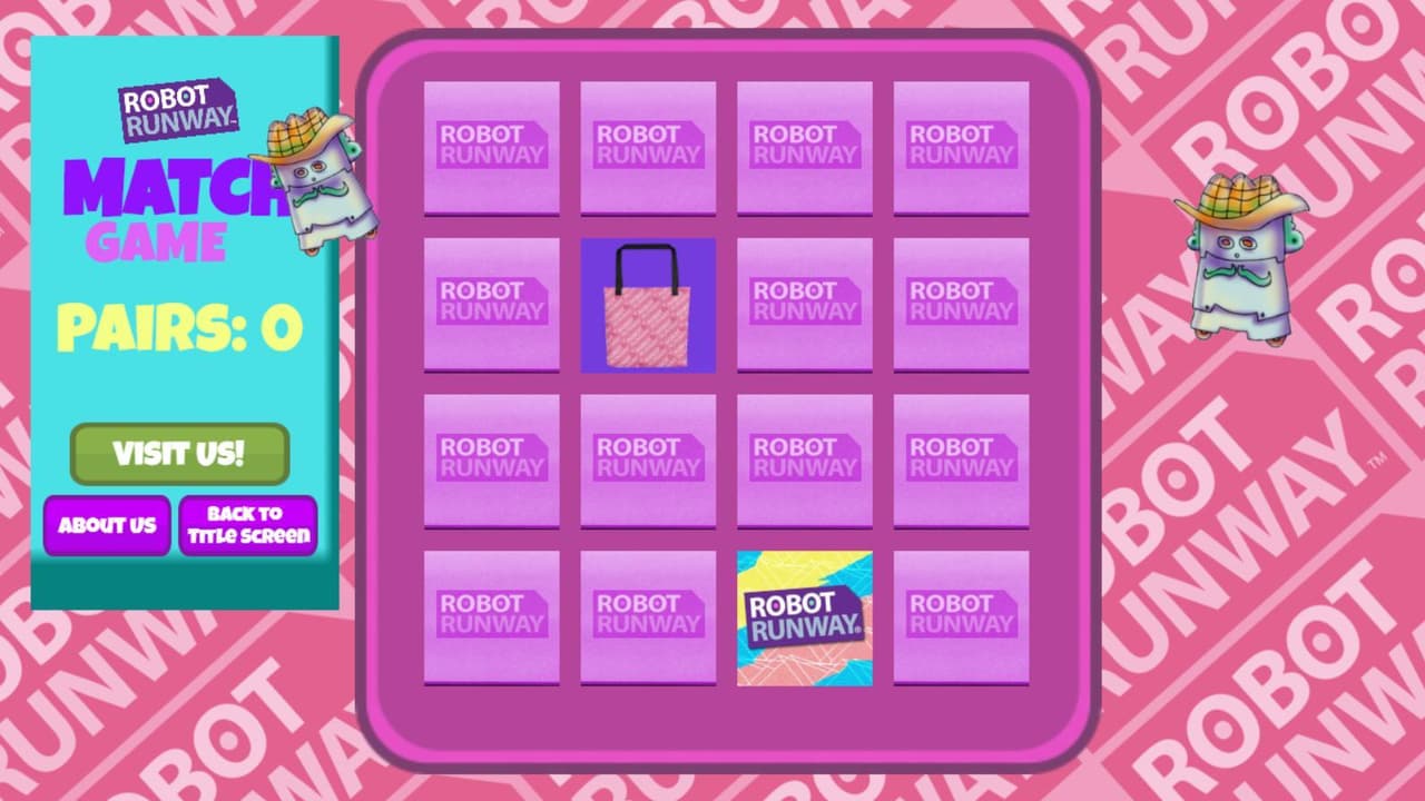 Robot Runway Match Game screenshot 3