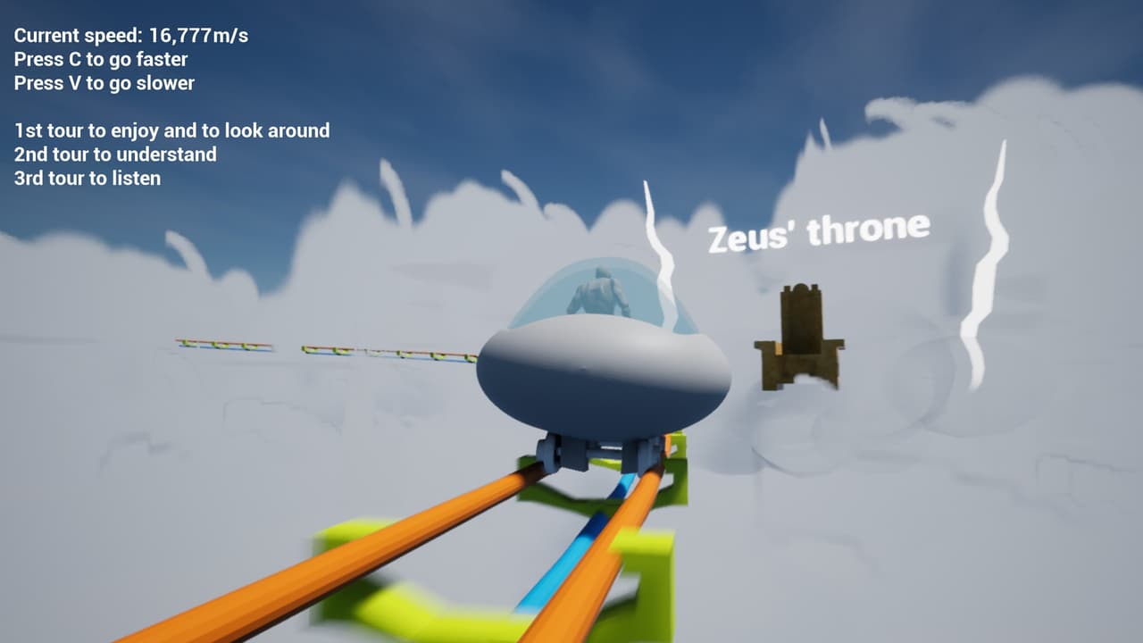 Mythology Roller Coaster screenshot 3