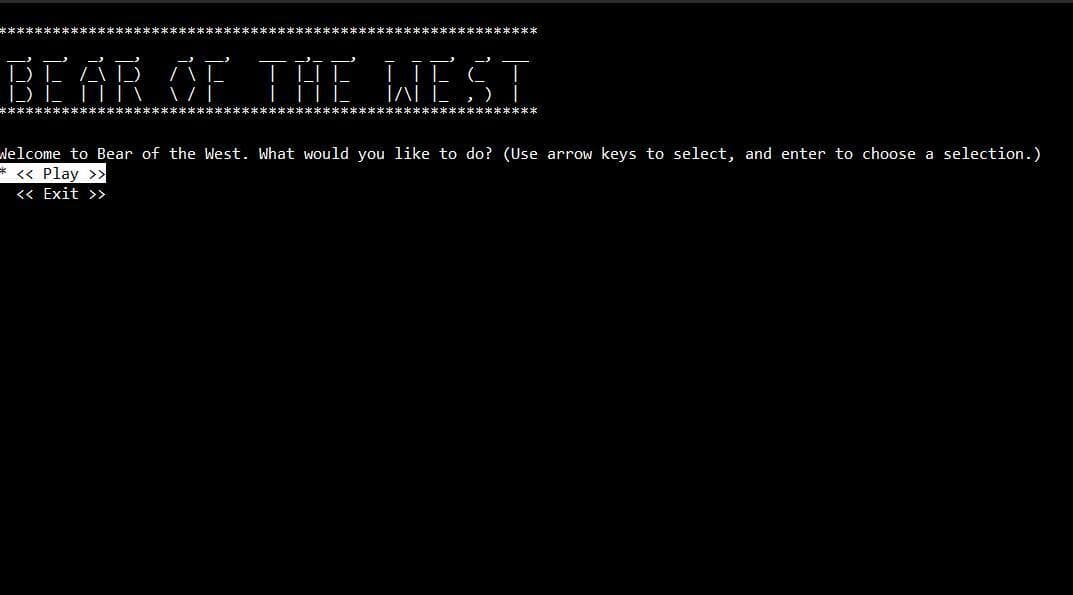Bear Of The West screenshot 2