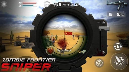 Zombie Frontier: Sniper screenshot 2