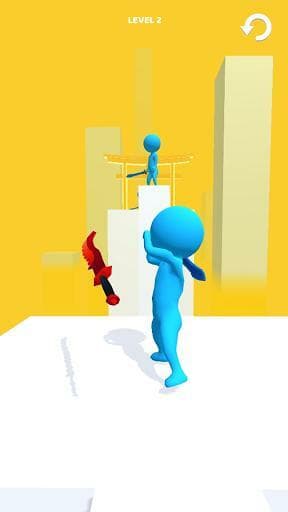 Sword Play! Ninja Slice Runner 3D screenshot 5