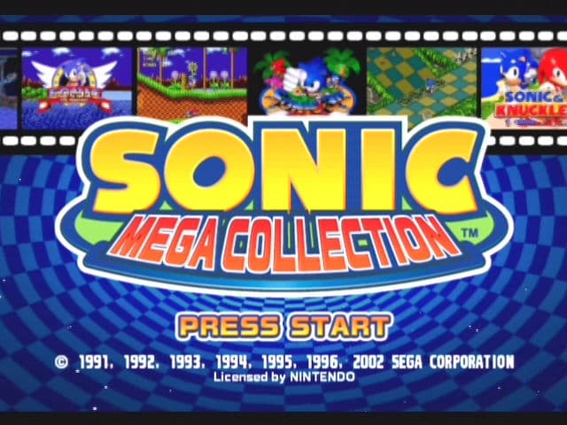 Sonic Mega Collection screenshot 2