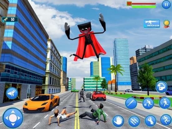 Poppy Game - Rope Hero screenshot 2