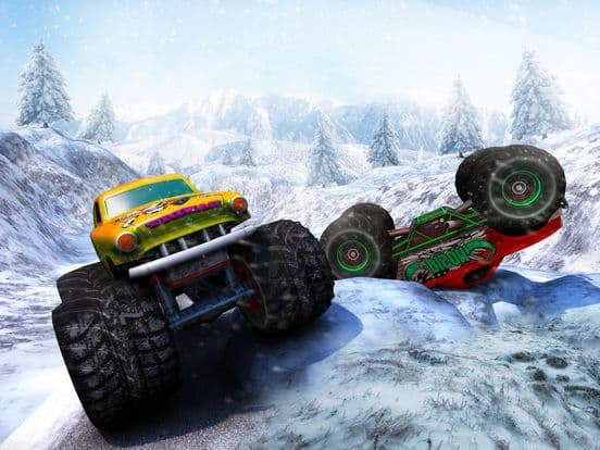 Crazy Car vs Monster Truck Racer 3D screenshot 2