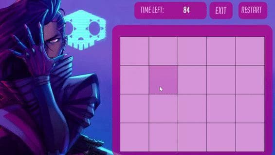 OVERWATCH: Memory Cards Game