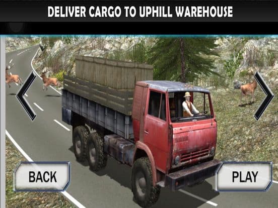 Duty Truck Cargo Mountain