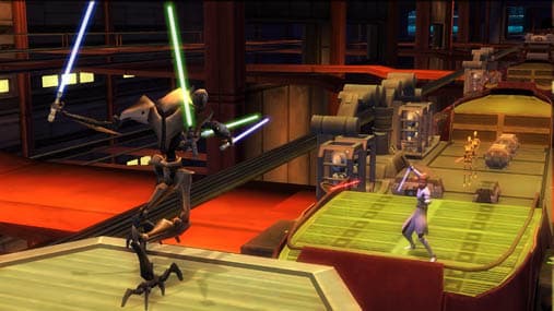 Star Wars The Clone Wars: Lightsaber Duels screenshot 4