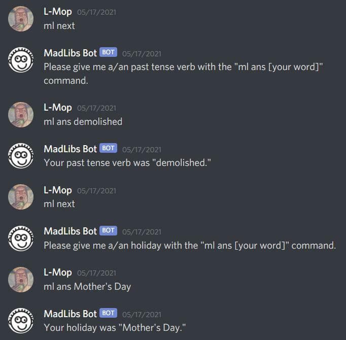 MadLibsBot