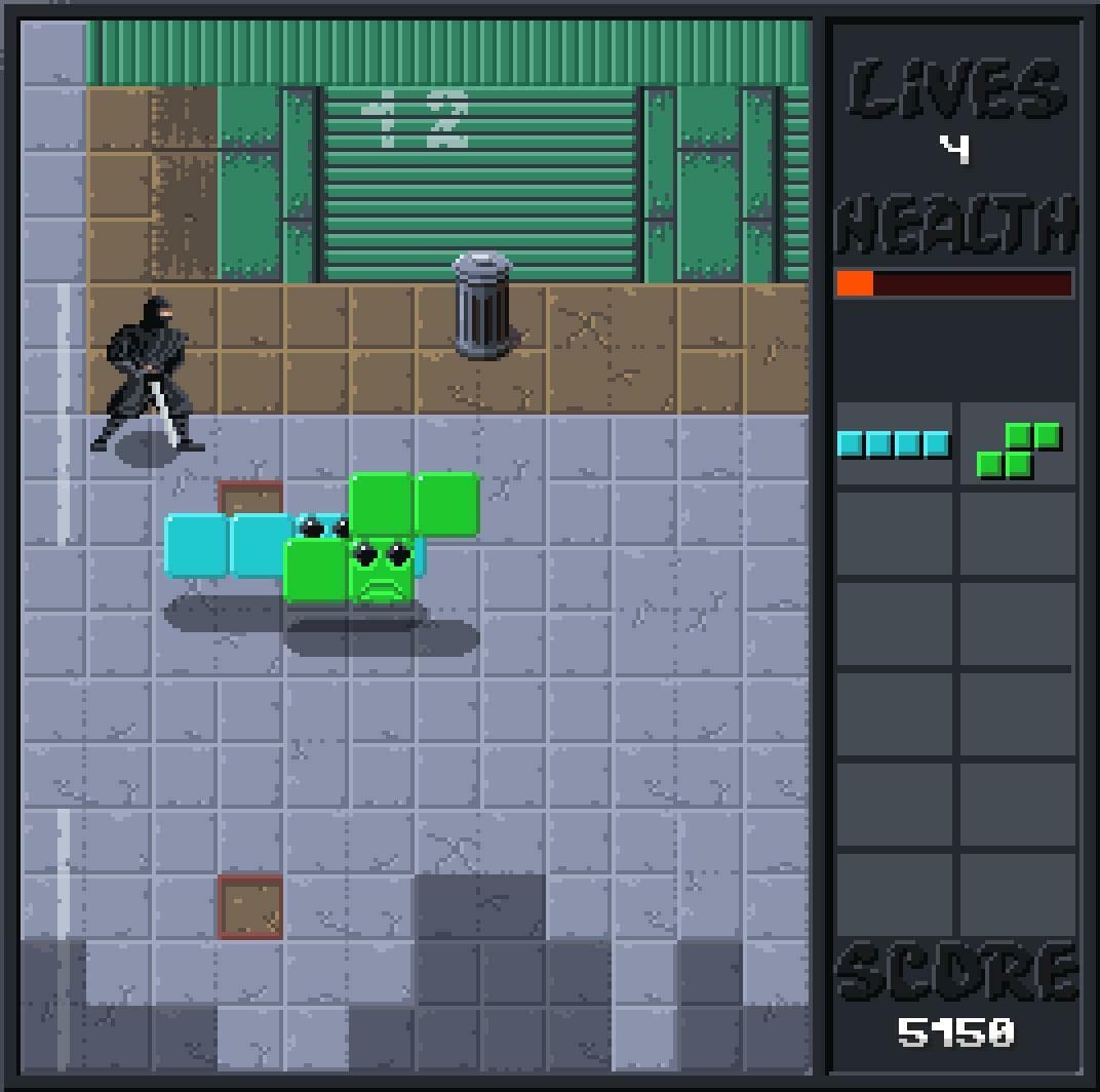 Ninja Tetris