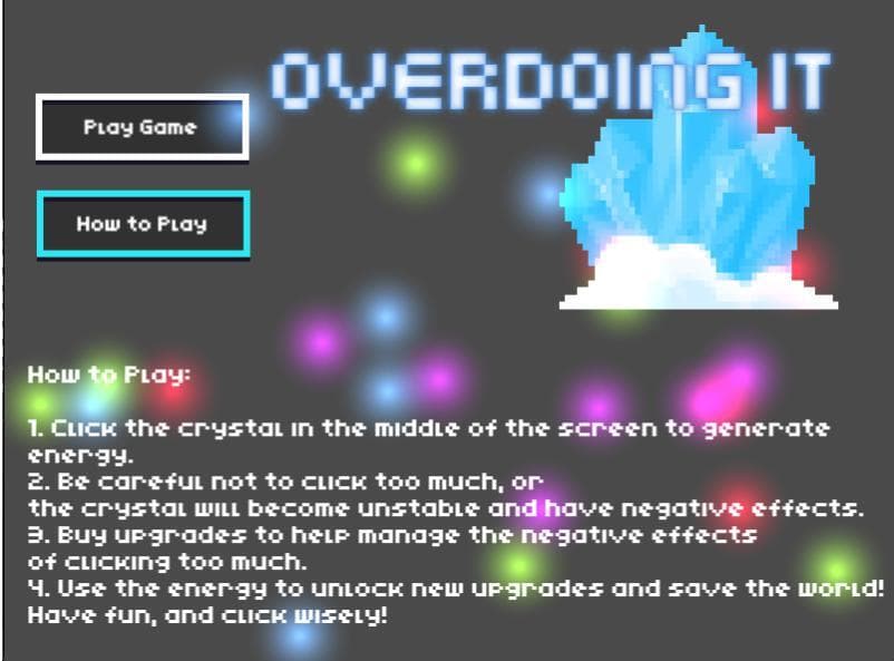 Overdoing It
