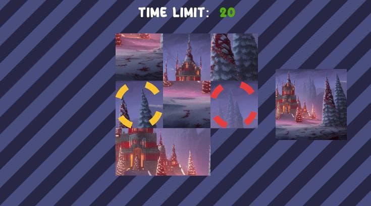 Winter Slide Puzzle screenshot 2