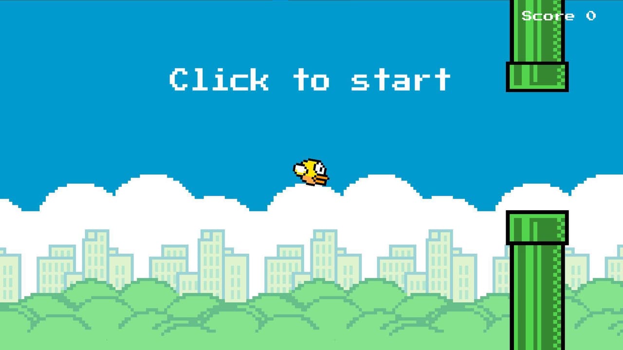 Flappy Bird (itch) (vijayskk) screenshot 2
