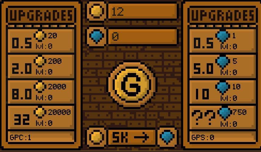 Gold Clicker Game screenshot 2