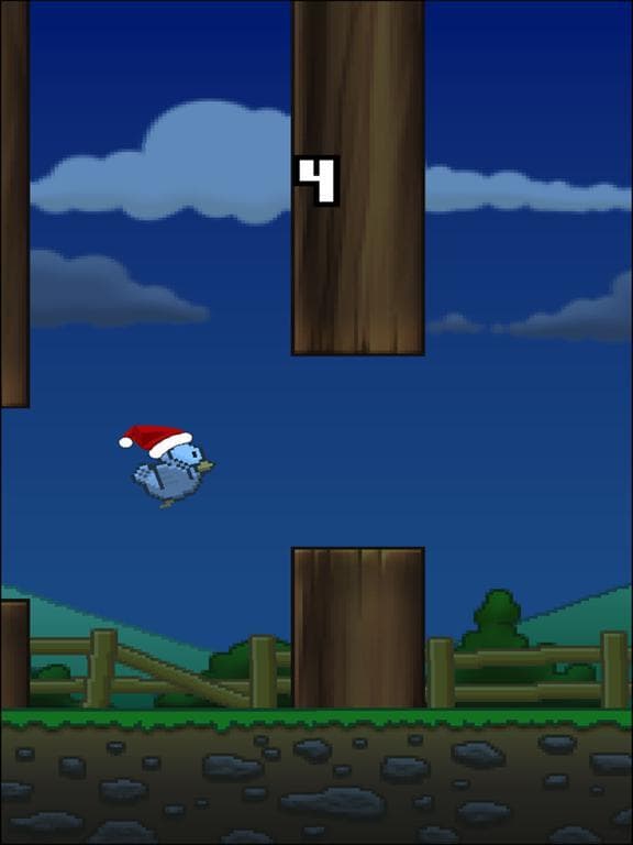 Flappy Santa Claus Bird - Impossible Xmas flying adventure! screenshot 4