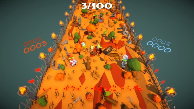 My Super Defender: Battle Santa Edition screenshot 4