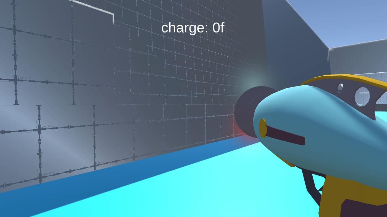 Particle system and AI test screenshot 3