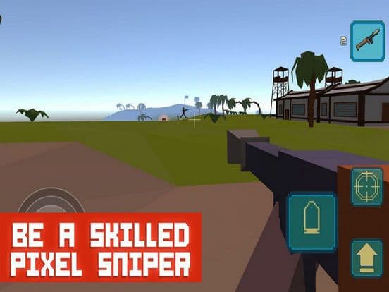 Pixel Sniper Terror City screenshot 2