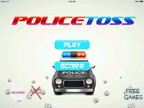Police Toss - Elite Target Shot screenshot 2
