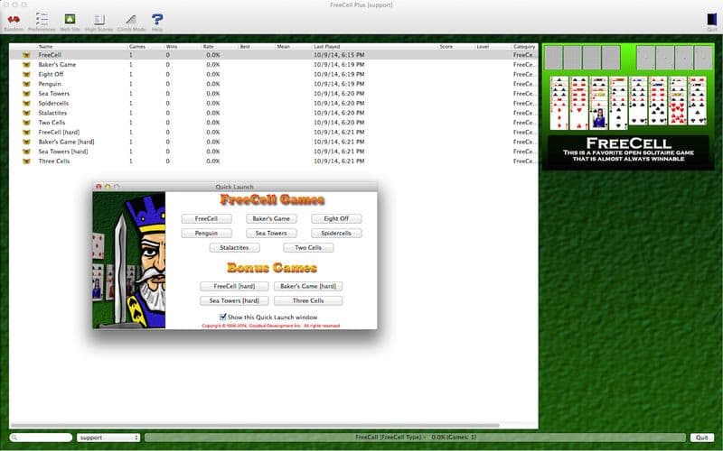 FreeCell Plus screenshot 3