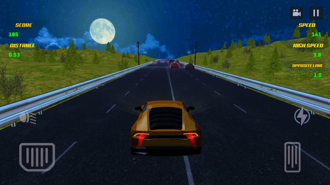 Road Racer - 3D Traffic Racing screenshot 4