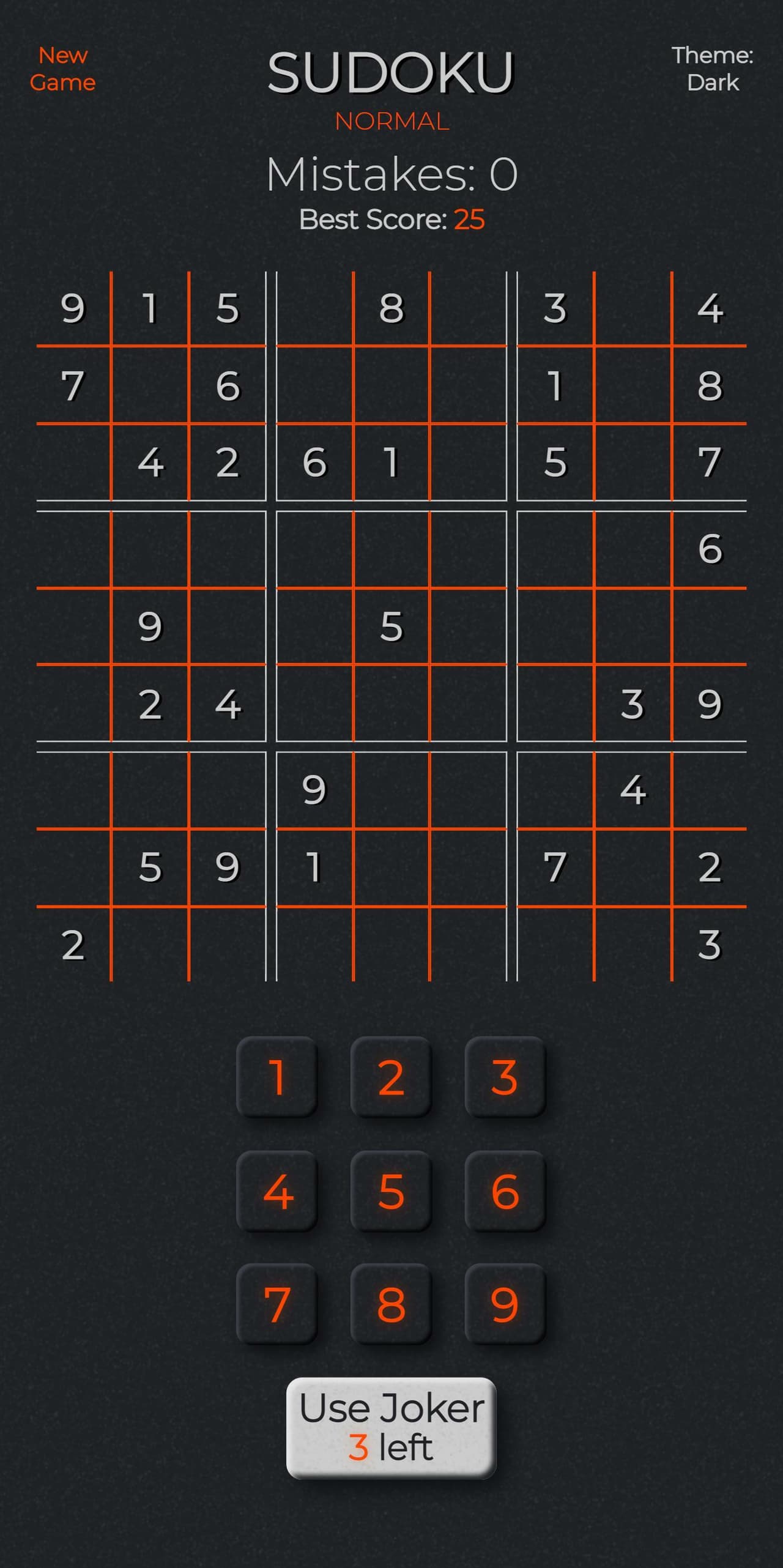 Sudoku by Ercan