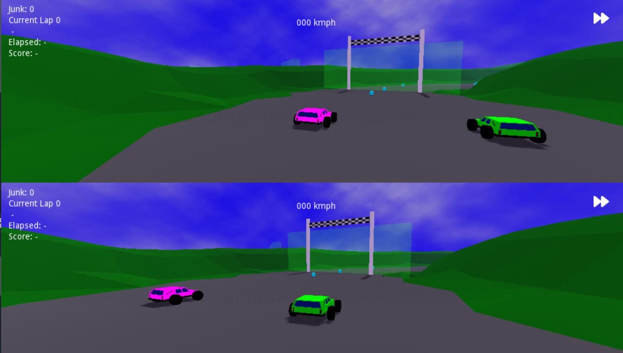 Junk Racer XL - Ludum Dare 45