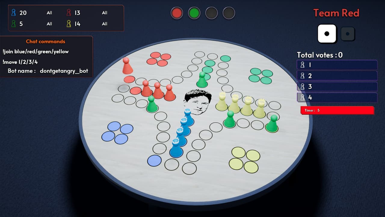 Dont get Angry TwichChat - Twich integrated game