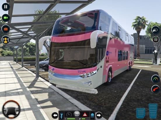 Ultimate Bus Driving Games 3D screenshot 2