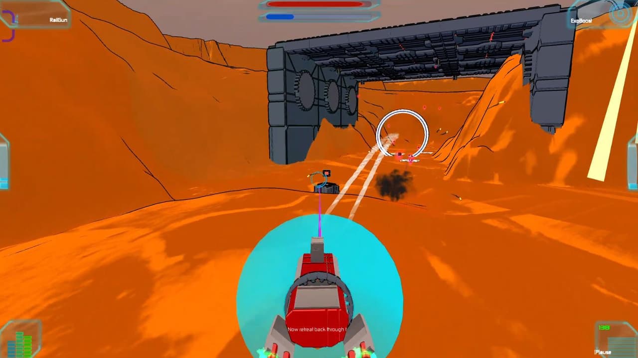 DEMO: Robot Fighting Hovercrafts screenshot 5