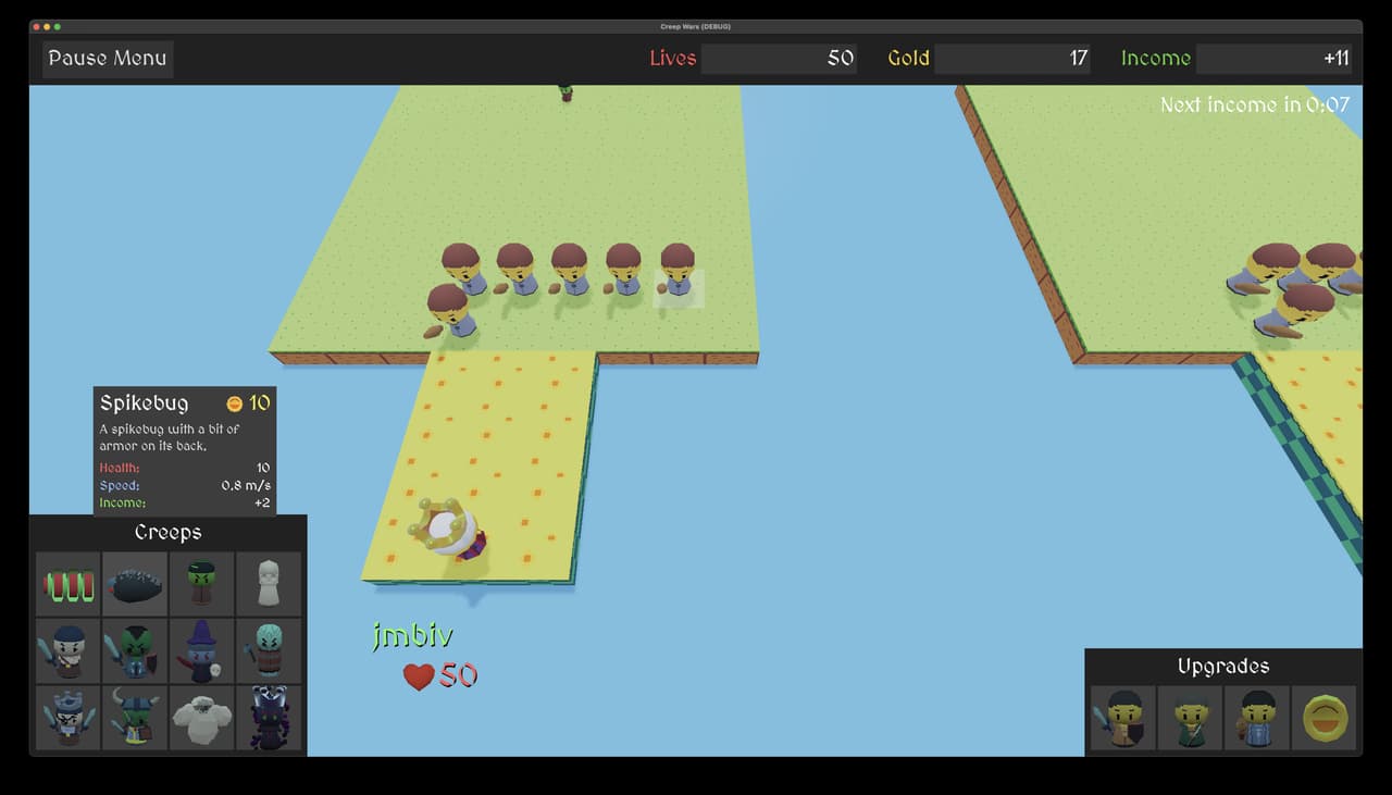Creep Wars screenshot 2