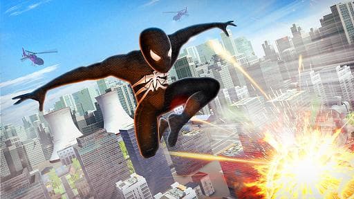 Spider Superhero Fly Simulator screenshot 2