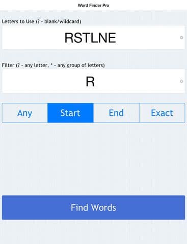 Game Word Finder screenshot 2