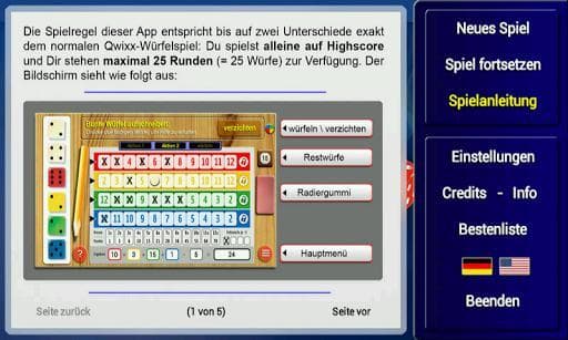 Qwixx Solo screenshot 3