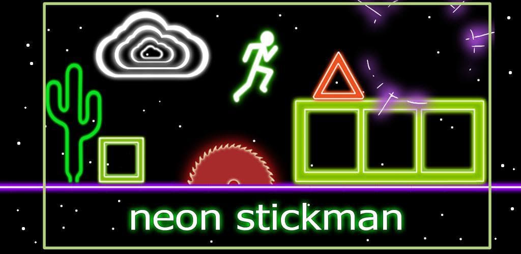 Stickman Neon Run