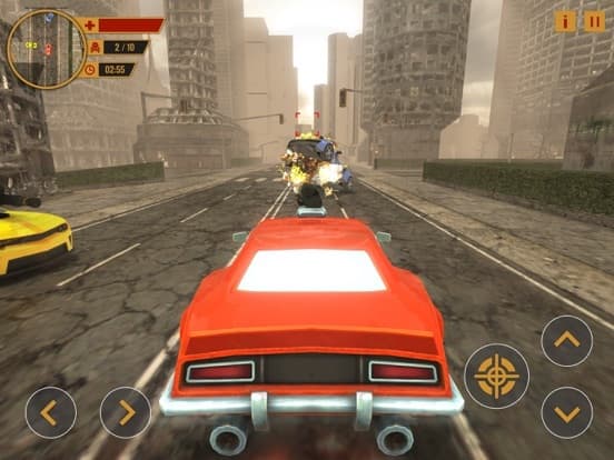 Fantasy Deathmatch Racing-Doomsday Speed Arena 3D screenshot 2