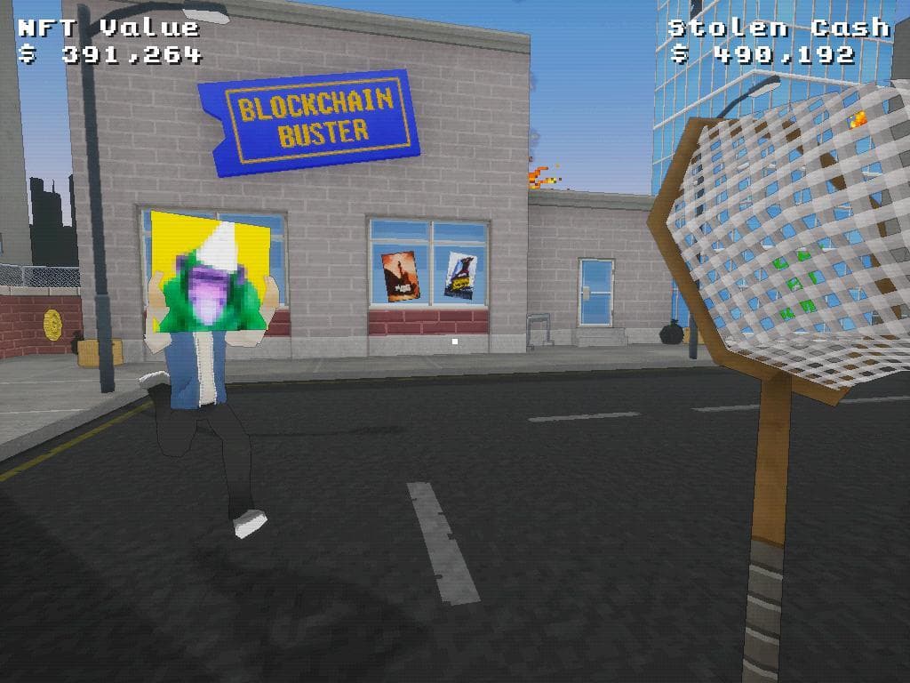 Chimp Chase: NFT Theft Simulator screenshot 3