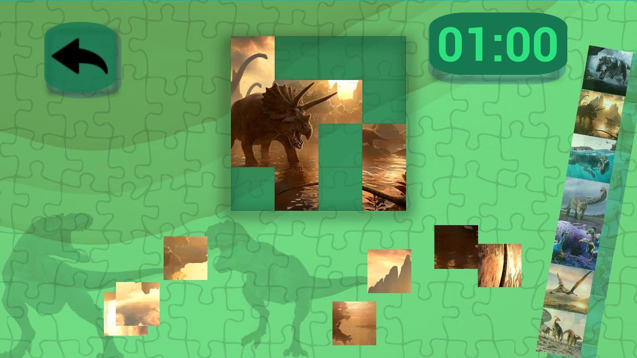 Ultimate Puzzles Dinosaurs screenshot 4