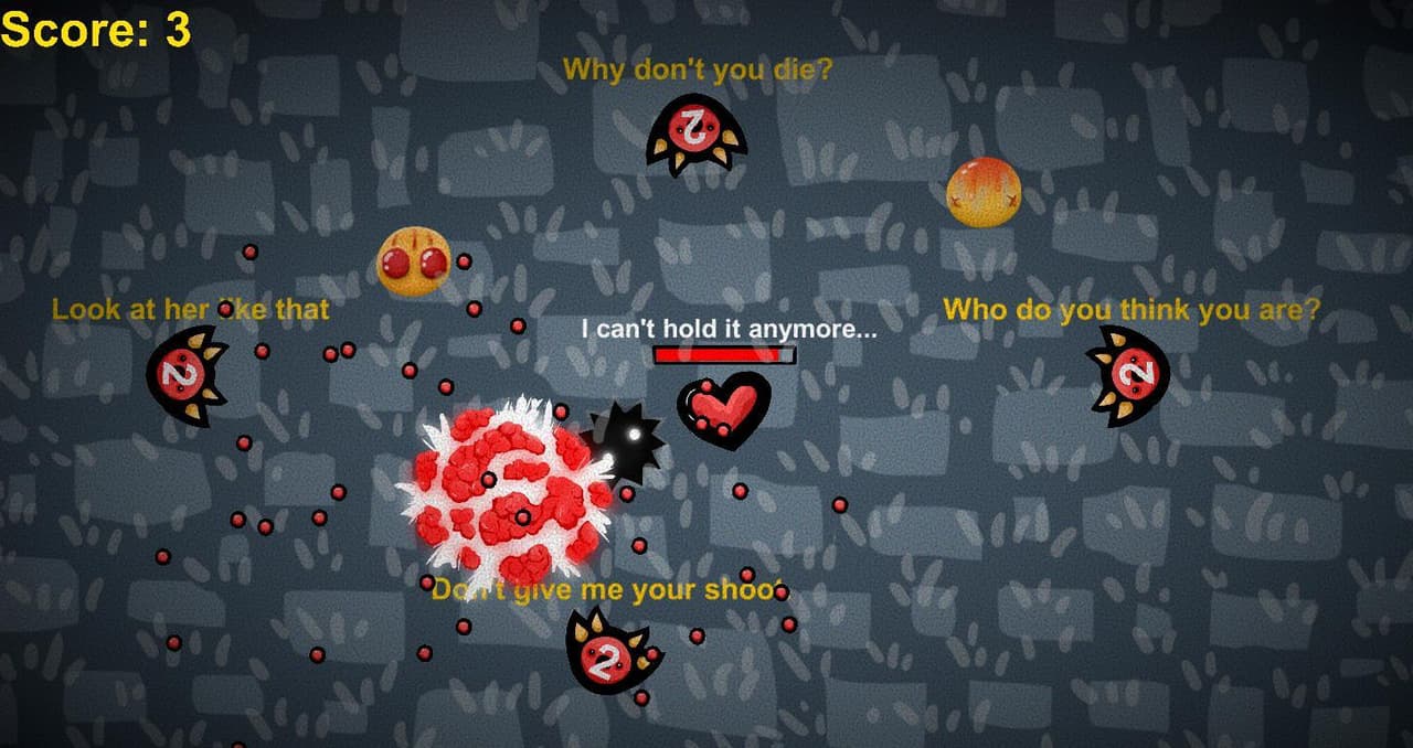 LudumDare46《Who can protect me?》Html5 screenshot 2
