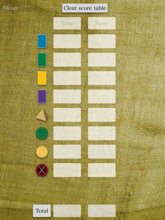 7W Duel: Score Table screenshot 3