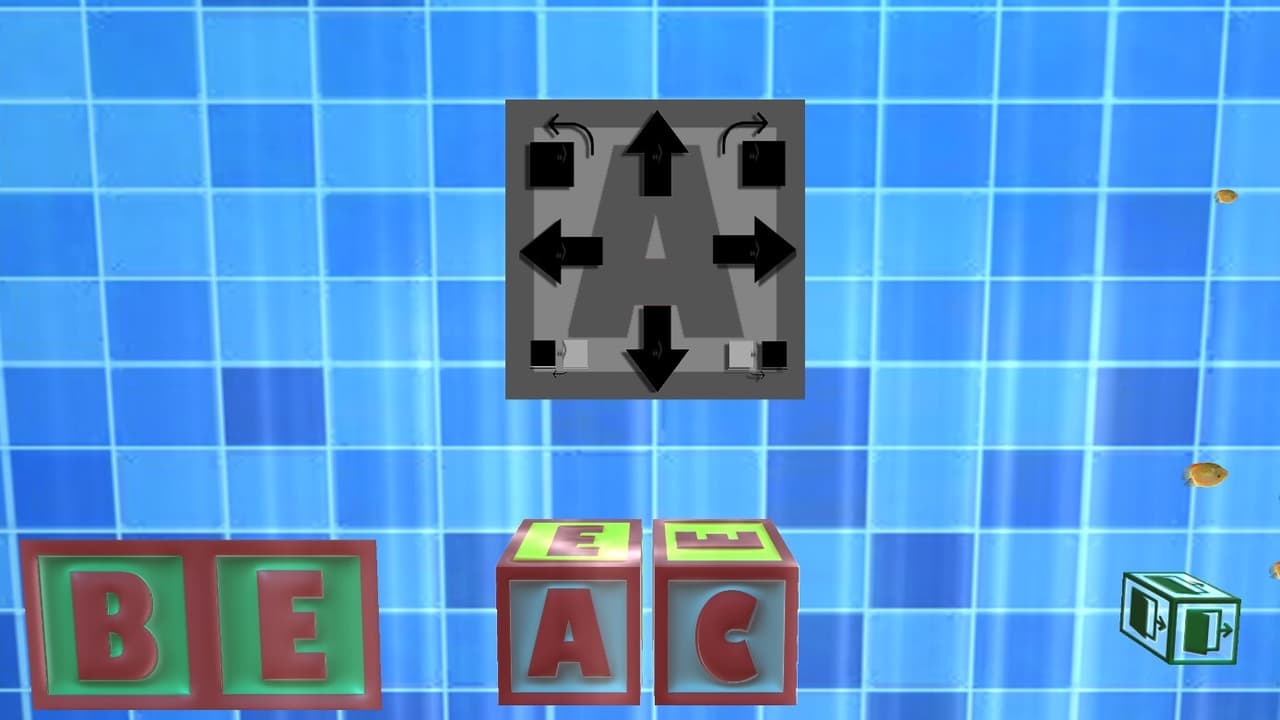 3D CUBE WORD GAME screenshot 2
