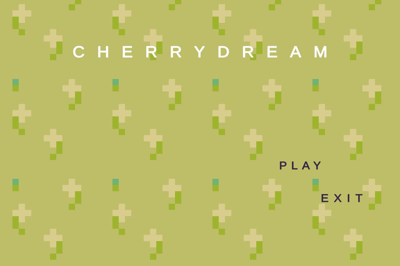 C H E R R Y D R E A M [walking round a surreal dream field] screenshot 2