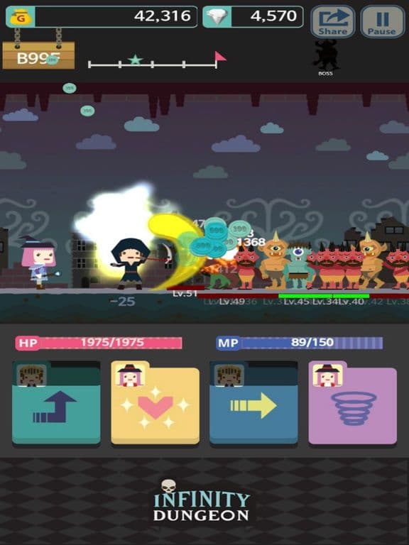 Infinity Dungeon! VIP screenshot 2