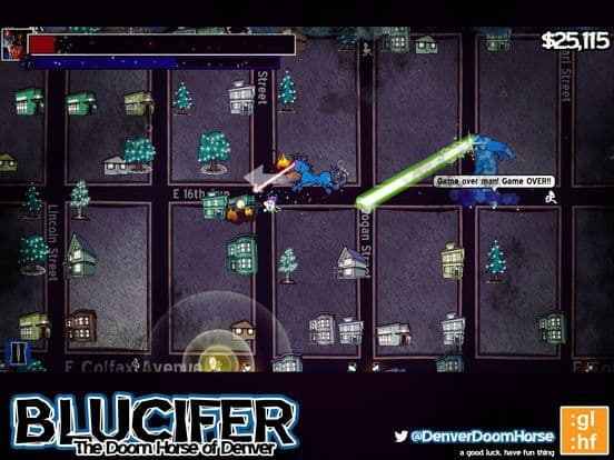 Blucifer screenshot 2