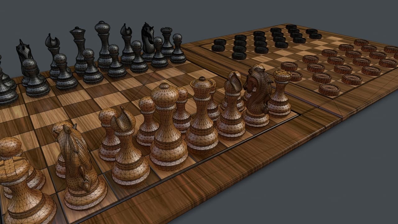 Board Games 3D Pack
