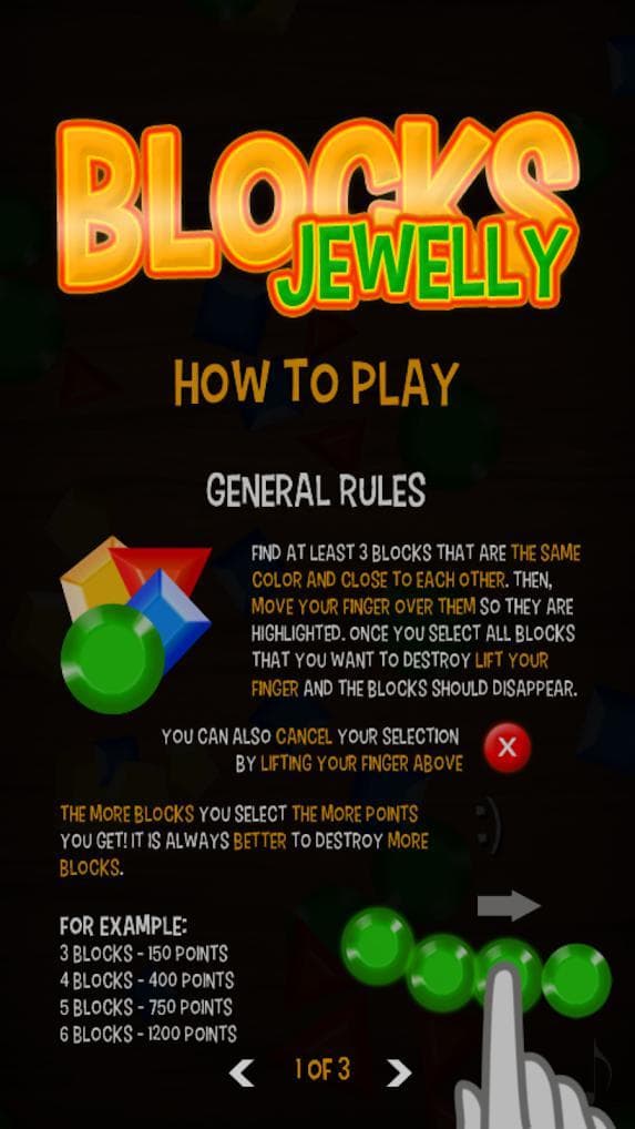 Jewelly Blocks screenshot 5