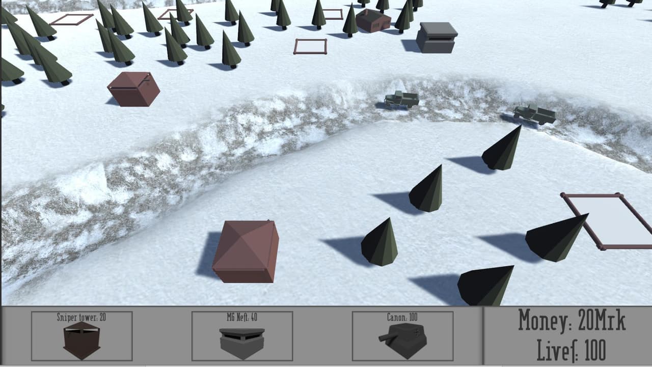 Winter war tower defence screenshot 3