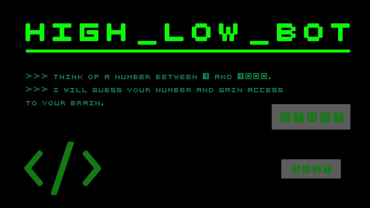 High_Low_Bot screenshot 2
