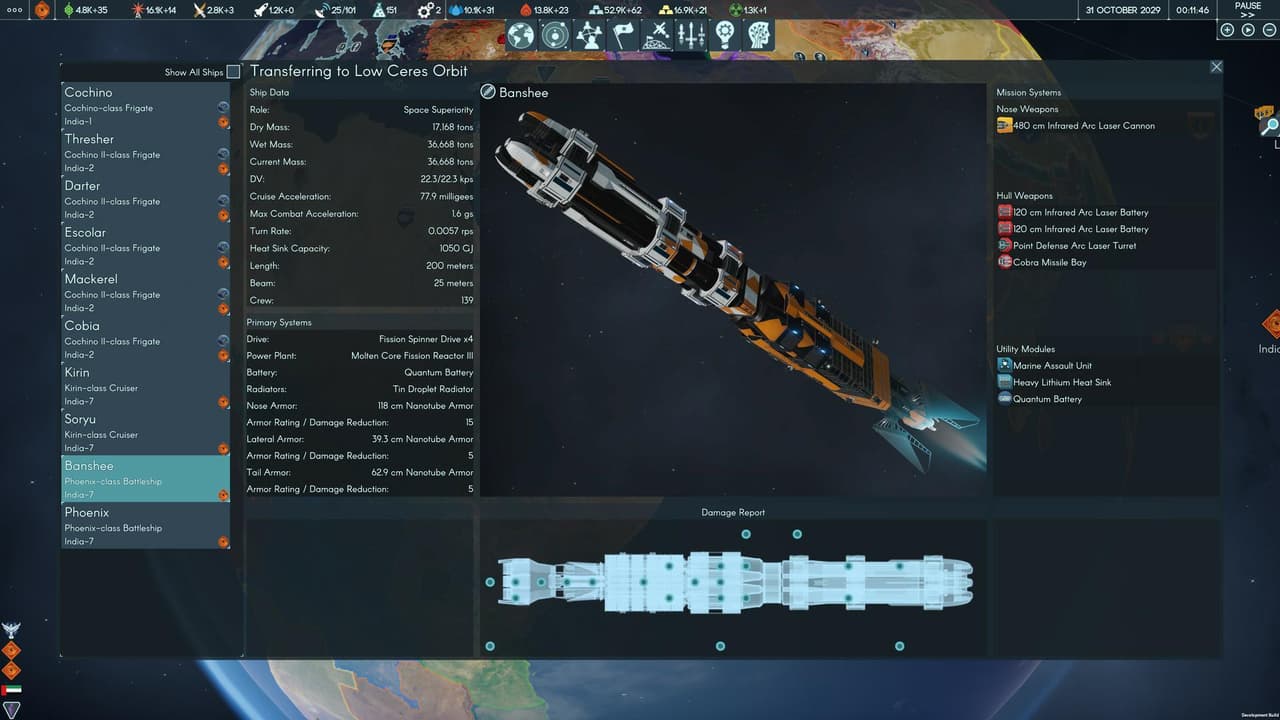 Terra Invicta screenshot 3