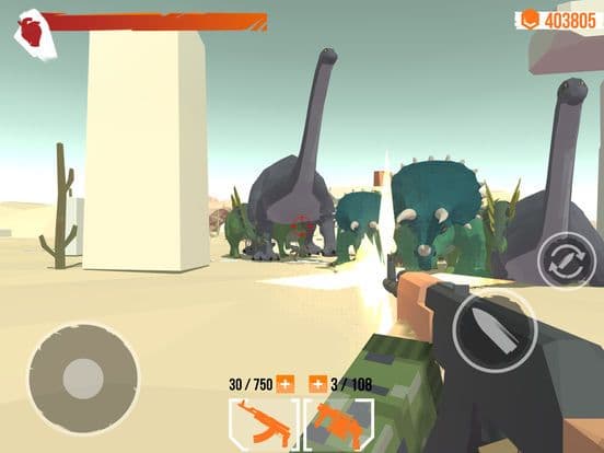 Dino Gun 3D: jurassic survival